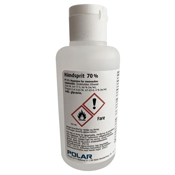 Polar Antibacterial Hand Cleaning Gel - 70% Ethanol - 100ml