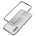 Polar Lights Style Sony Xperia 10 IV Metal Bumper - Silver