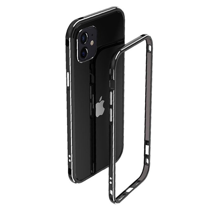 Tegenstrijdigheid Zonder hoofd Bully Polar Lights Style iPhone 12 Mini Metal Bumper