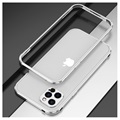 Polar Lights Style iPhone 12 Pro Max Metal Bumper - Silver