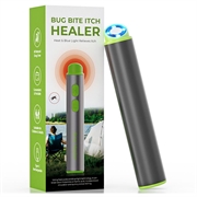 Portable Bug Bite Itch Healer - USB Rechargeable - Silver