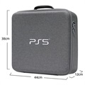 Sony Playstation 5 Portable EVA Bag - Grey