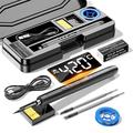 Portable Wireless Soldering Iron Kit - Black