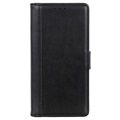 Premium Samsung Galaxy A10 Wallet Case with Kickstand Feature - Black