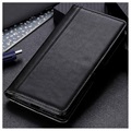 Premium Samsung Galaxy A10 Wallet Case with Kickstand Feature - Black