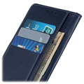 Premium Samsung Galaxy A10 Wallet Case with Kickstand Feature - Blue