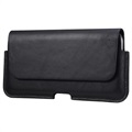 Premium Universal Horizontal Holster Leather Case - 6.1"
