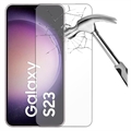 Prio 3D Samsung Galaxy S23 5G Tempered Glass Screen Protector - 9H - Black