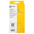 Prio 3D iPhone 12/12 Pro Tempered Glass Screen Protector - 9H - Black