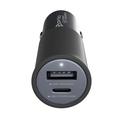 Prio Fast Charge Car Charger - 100W PD USB-C, 22.5W USB-A - Black