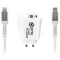 Prio Fast Charge MFi Lightning Charging Set - 20W - White