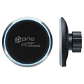 Prio Fast Charge Magnetic Wireless Car Charger - 15W - Black