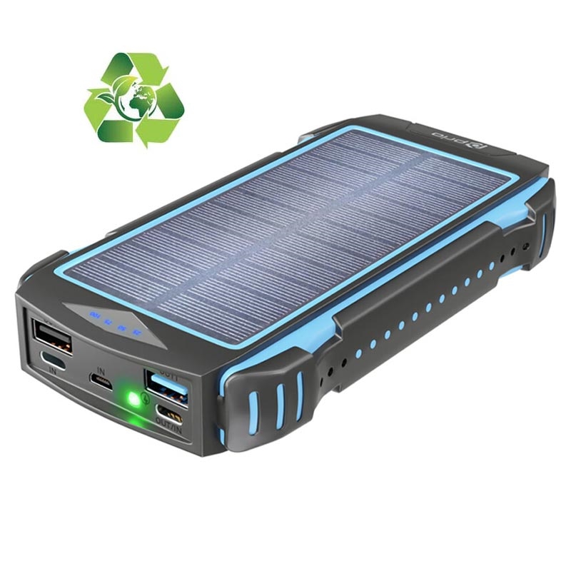 20000mAh Portable Solar Power Bank