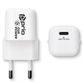 Prio GaN Power USB-C Wall Charger - 30W - White