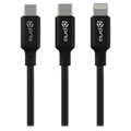 Prio High-Speed 3-in-1 Charging Cable - 1.2m