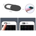 Privacy Camera Slider Cover - 6 Pcs. - Black