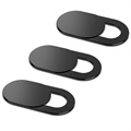 Privacy Camera Slider Cover - 3 Pcs. - Black