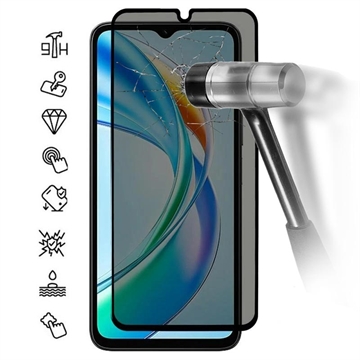 Honor X5b/X5b Plus Privacy Full Cover Tempered Glass Screen Protector - 9H - Black Edge