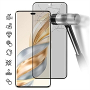 Honor X60 Pro Privacy Full Cover Tempered Glass Screen Protector - 9H - Black Edge