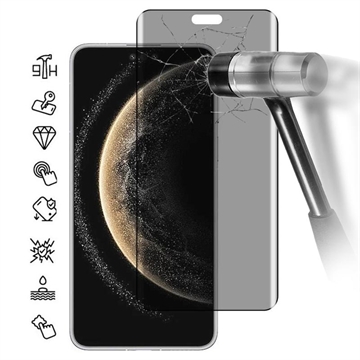 Huawei Mate 70 Pro/70 Pro+/70 RS Ultimate Privacy Full Cover Tempered Glass Screen Protector - 9H - Black Edge