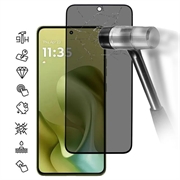Motorola Moto G86/G86 Power Privacy Full Cover Tempered Glass Screen Protector - 9H - Black Edge