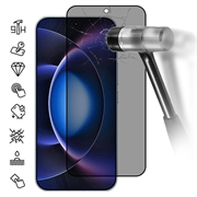Xiaomi 17 Max Privacy Full Cover Tempered Glass Screen Protector - 9H - Black Edge