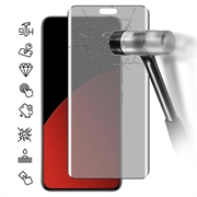 Xiaomi Civi 4 Pro/14 Civi Privacy Full Cover Tempered Glass Screen Protector - 9H - Black Edge