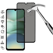 Xiaomi Redmi A5 4G/Poco C71 Privacy Full Cover Tempered Glass Screen Protector - Black Edge