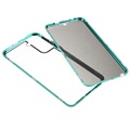 Privacy Series Samsung Galaxy S21 5G Magnetic Case - Green