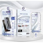 iPhone 18 Pro Max Privacy Tempered Glass Screen Protector with Automatic Dust Removal Tool - 9H