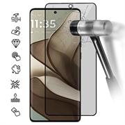 Motorola Edge 50 Privacy Tempered Glass Screen Protector - 9H