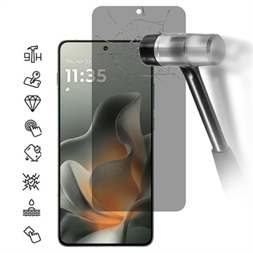Motorola Edge 70 Privacy Tempered Glass Screen Protector - 9H