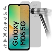 Samsung Galaxy M06 Privacy Tempered Glass Screen Protector - 9H