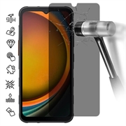 Samsung Galaxy Xcover7 Privacy Tempered Glass Screen Protector - 9H