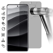 Xiaomi Redmi Note 14 Pro+ 5G Privacy Tempered Glass Screen Protector - 9H