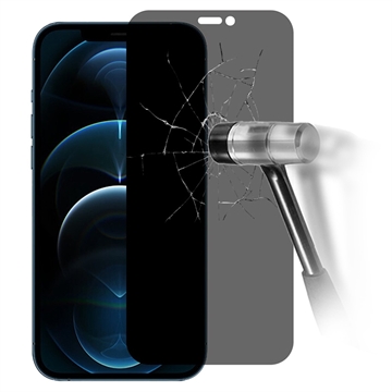 iPhone 12/12 Pro Privacy Tempered Glass Screen Protector - 9H