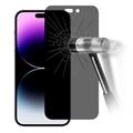 iPhone 15 Privacy Tempered Glass Screen Protector - 9H
