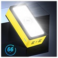 Psooo PS-406 Solar Power Bank/Wireless Charger - 40000mAh - Yellow