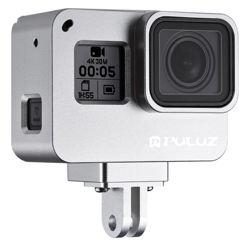 Puluz Pu186 Gopro Hero5 Black Aluminum Case Silver