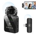 Puluz PU645B Wireless Lavalier Microphone - Lightning - Black