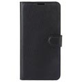 Nokia 5 Textured Wallet Case - Black