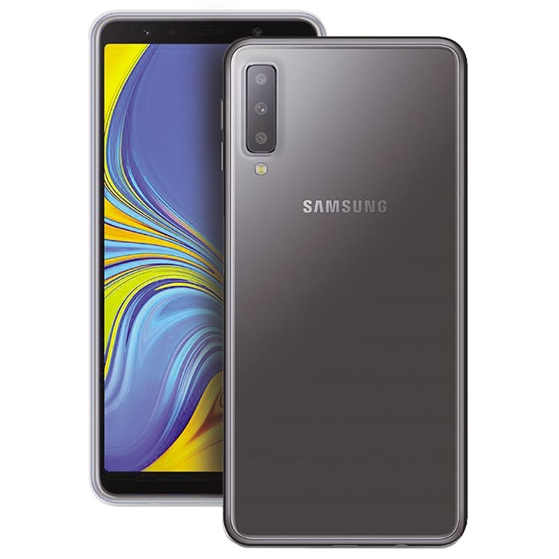 Puro 0.3 Nude Samsung Galaxy A7 (2018) TPU Case - Transparent