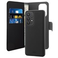 Puro 2-in-1 Samsung Galaxy A33 5G Magnetic Wallet Case - Black