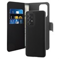 Puro 2-in-1 Samsung Galaxy A53 5G Magnetic Wallet Case - Black