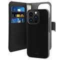 Puro 2-in-1 iPhone 11 Magnetic Wallet Case - Black