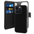 Puro 2-in-1 iPhone 11 Magnetic Wallet Case - Black