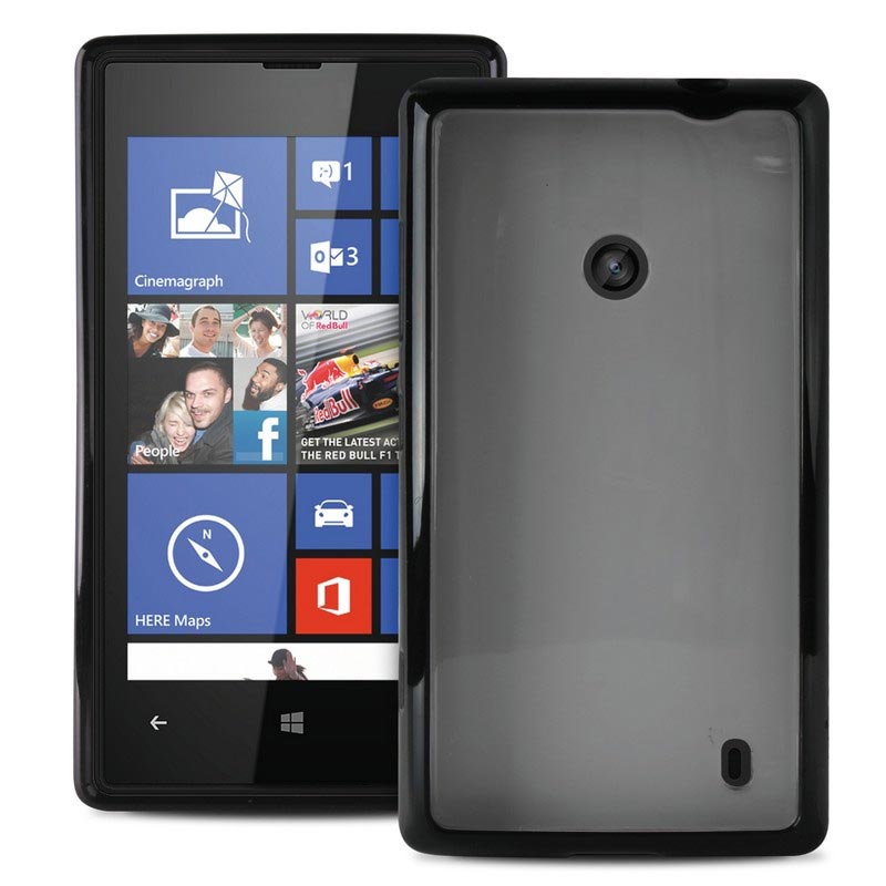 Nokia Lumia 520, Lumia 525 Puro Clear Silicone Case