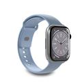 Apple Watch Series 9/8/SE (2022)/7/SE/6/5/4/3/2/1 Puro Icon Silicone Band - 41mm/40mm/38mm - Light Blue