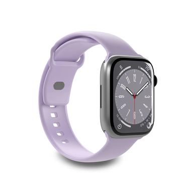 Apple Watch Series Ultra 2/Ultra/9/8/SE (2022)/7/SE/6/5/4/3/2/1 Puro Icon Silicone Band - 49mm/45mm/44mm/42mm