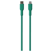 Puro Icon Soft USB-C / Lightning Cable - 1.5m - Green